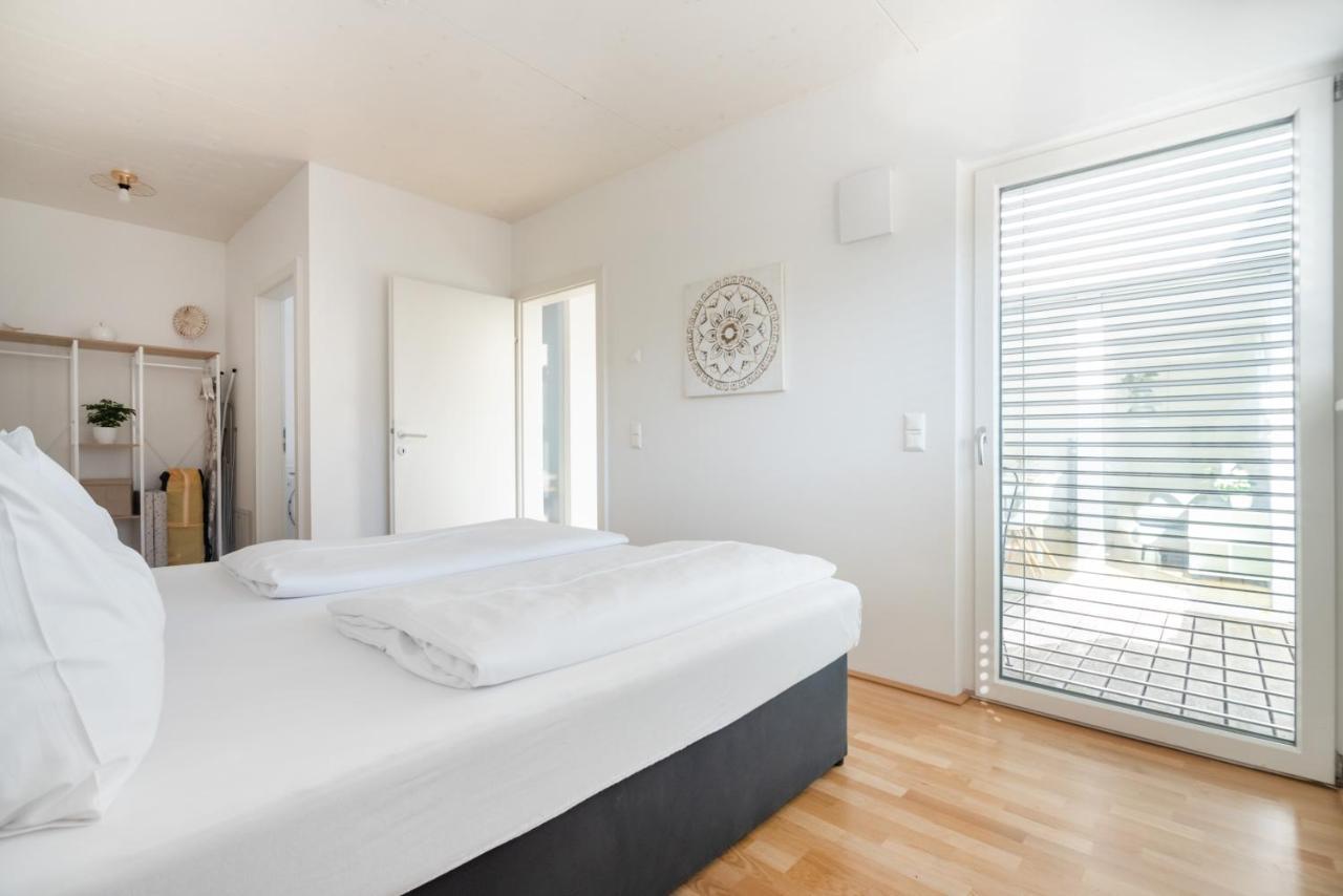 Helles, Neues Dg Apartment Mit Blick Zum Donauturm Wien Exteriör bild